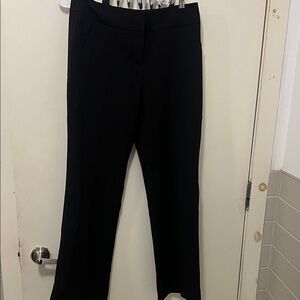 Elegant Black Women's Straight Leg Pants